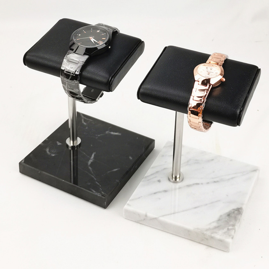 Jewelry Stores With Watches - Draagbare Pu Leather & Marmer Horloge