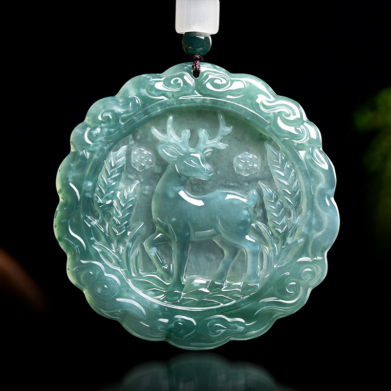 Luxury Gifts Jewelry & Watches Namfleg Mostar - Natuurlijke Myanmar Emerald Blue Water Sika