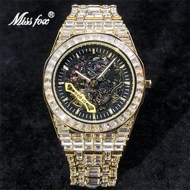 Jewelry And Watches Luxury Brand - Mechanische Heren Horloges Missfox Merk Luxe