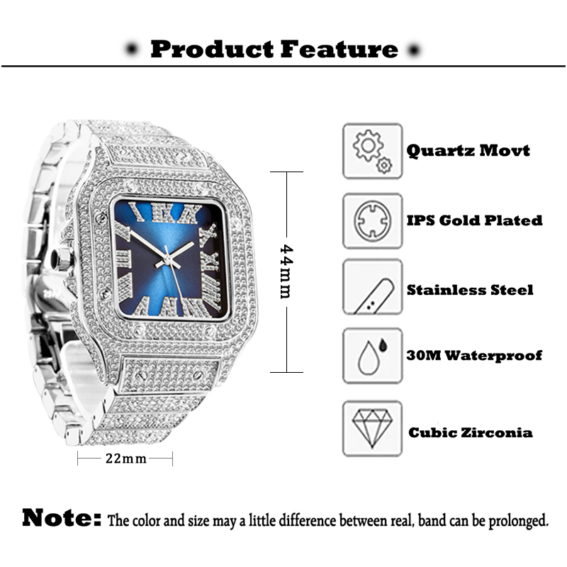 Missfox Heren Horloges Hip Hop - Jewelry And Watches Luxury Brand recensie en prijs
