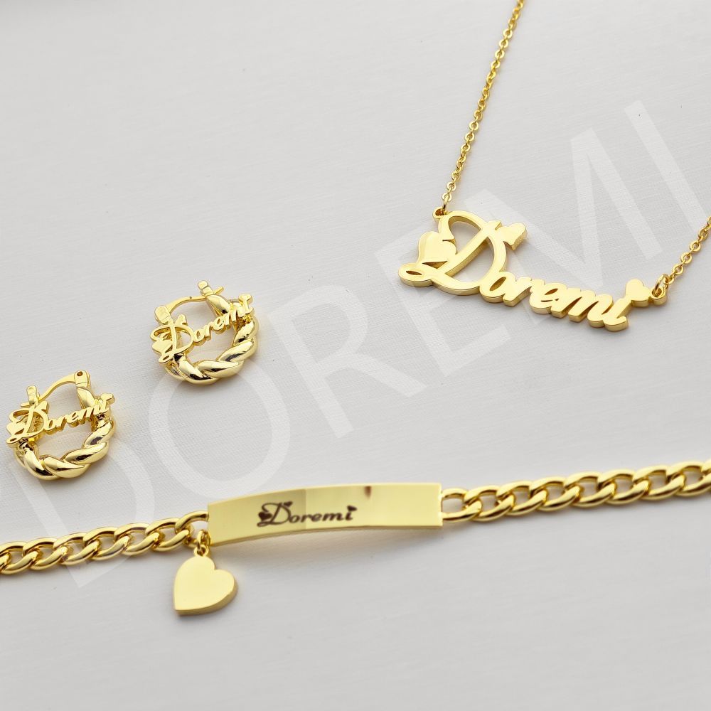 Doremi Meisjes Kids Sieraden S - Engraved Name Necklace recensie en prijs