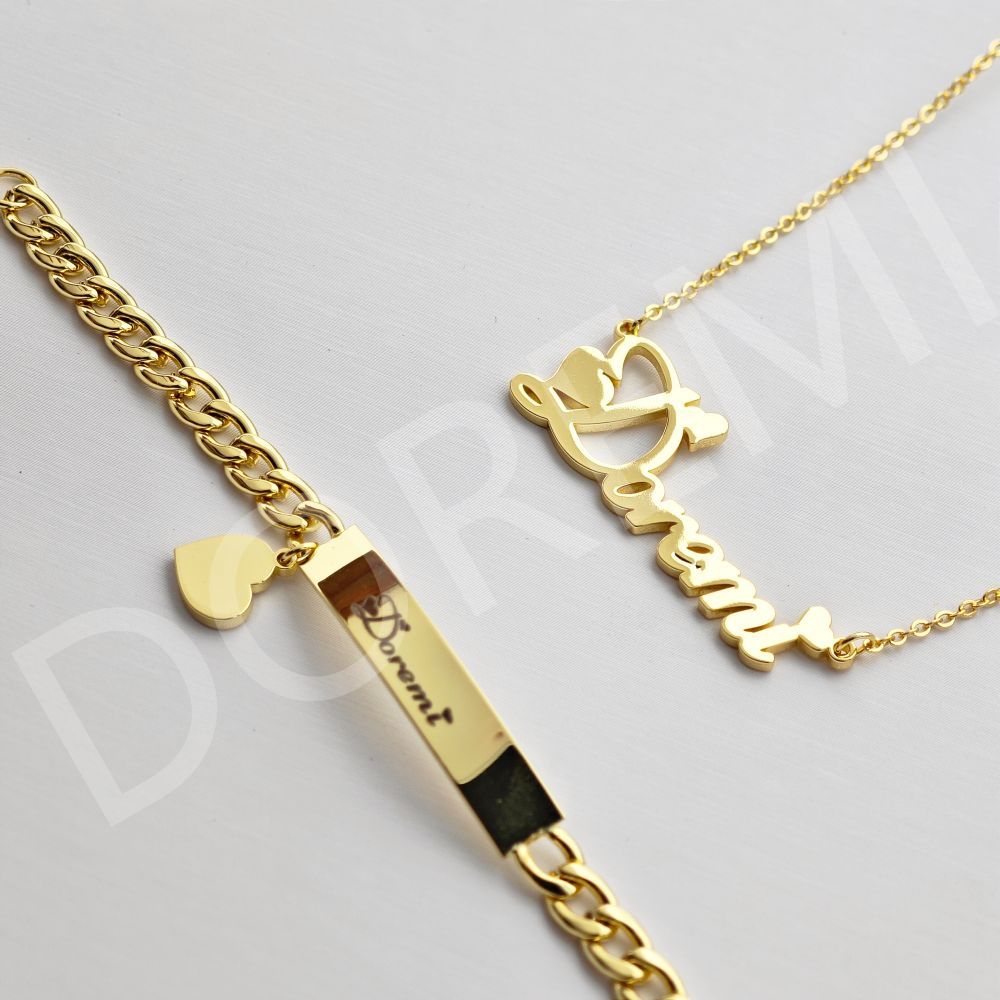 Doremi Meisjes Kids Sieraden S - Engraved Name Necklace recensie en prijs