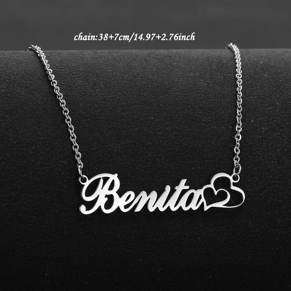 Gepersonaliseerde dubbele hart - Engraved Name Necklace recensie en prijs