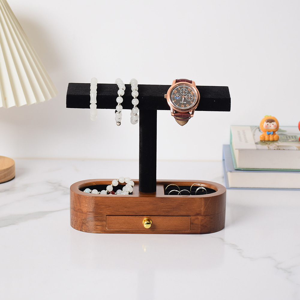 Sieradenrek van massief hout - - Jewelry Stores With Watches recensie en prijs