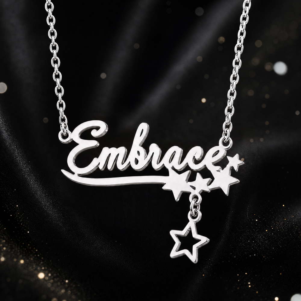 Aangepaste vlinder naam kettin - Engraved Name Necklace recensie en prijs